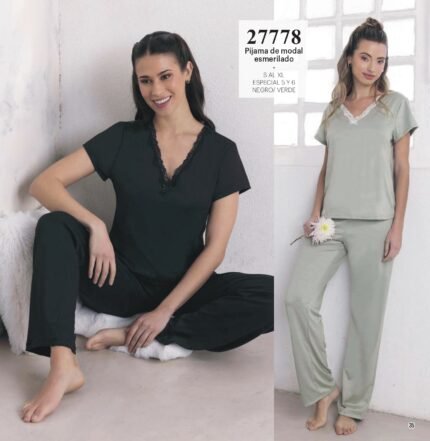 Lencatex Art. 27778E Pijama jersey estampado Talles 5 y 6