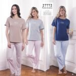 Lencatex Art. 27772 Pijama jersey estampado