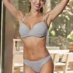 Maia Art. 1000 Conjunto tasa soft con base de algodón y lycra con less