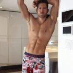 Lody Men Art. M933 Boxer de alg lycra estampado ireland