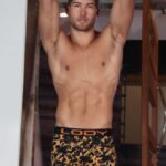 Lody Men Art. M958 Boxer algodon lycra estampado salpicados
