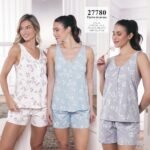 Lencatex Art. 27780 Pijama jersey estampado