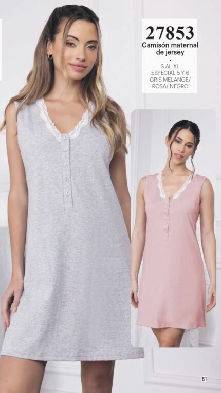 Lencatex Art. 27853 Canison maternal de jersey