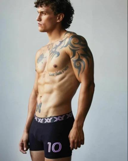 XY Art. XY1384 Boxer Hombre Fútbol Inter 10 Algodón Y Lycra 5