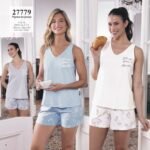 Lencatex Art. 27779E Pijama jersey estampado Talles 5 y 6
