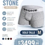 Stone Art. 12701 Boxers sin costura SOLO TALLE M hasta liquidar stock